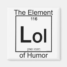 Element LOL Refrigerator Magnets