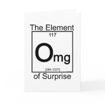 Element OMG Greeting Cards