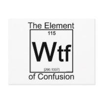 Element WTF Post Cards