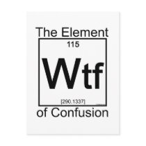 Element WTF Post Cards