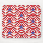 elements of the American flag mousepads