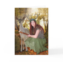 Elen of the ways greeting card