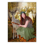 Elen of the ways greeting card