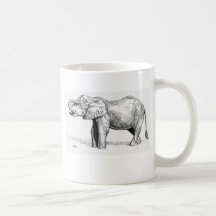Elephant Baby Coffee Mugs
