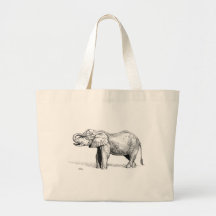 Elephant Baby Tote Bags