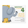 Elephant • Birthday Invitation Post Cards