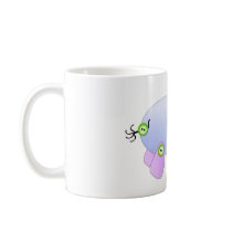 Elephant Blue Coffee Mug