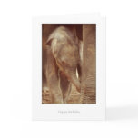 Elephant Calf Birthday Card