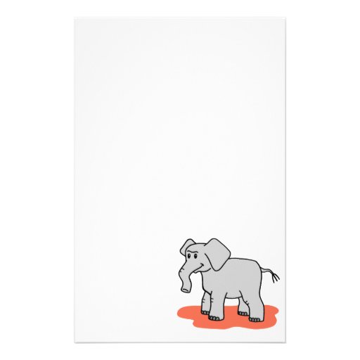 Elephant Custom Stationery