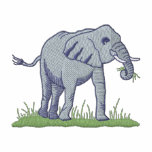 Elephant embroidered shirts
