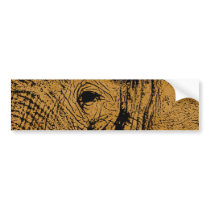 Elephant Eye Bumper Sticker