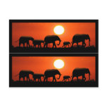 Elephant Family Book Markers