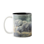 "Elephant Family" Mug