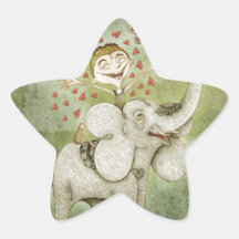 Elephant. Funny, fantastic, tender and imaginative Colcomanias Forma De Estrellas