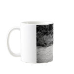Elephant having a bath coffee mug