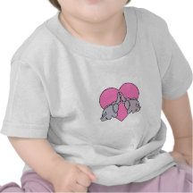 Elephant Heart T Shirt