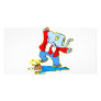 Elephant Kicking Donkey Custom Photo Card