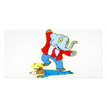 Elephant Kicking Donkey photo cards