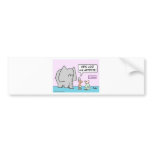 elephant lost appetite veterinarian bumper stickers