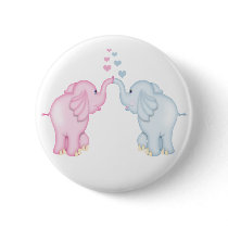 Elephant Love Button