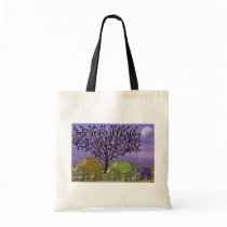 Elephant Moon Tote Bag