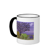 Elephant Moon Mugs