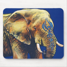 Éléphant Mousepads