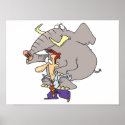 elephant on your back piggy back burden posters