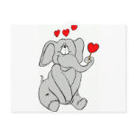 elephant postcard