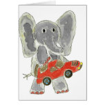 Elephant Racecar Cards