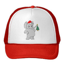 Elephant (Santa Hat)