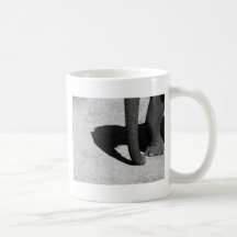 Elephant shadow coffee mug
