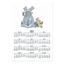 elephant sitting on my chest business card template