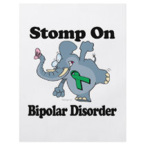 Elephant Stomp On Bipolar Disorder Full Color Flyer