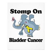 Elephant Stomp On Bladder Cancer Invitation