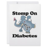 Elephant Stomp On Diabetes invitations