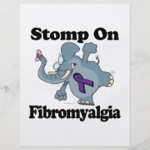 Elephant Stomp On Fibromyalgia Flyer
