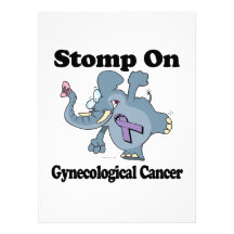 Elephant Stomp On Gynaecological Cancer Personalized Announcement