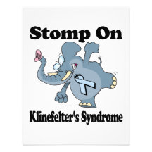 Elephant Stomp On Klinefelters Syndrome Personalized Invite