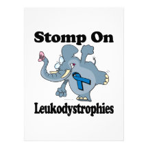 Elephant Stomp On Leukodystrophies Personalized Invitation