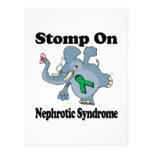 Elephant Stomp On Nephrotic Syndrome Custom Invitation