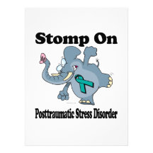 Elephant Stomp On Posttraumatic Stress Disorder Personalized Invite