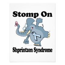 Elephant Stomp On Shprintzen Syndrome Invitations