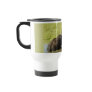 Elephant swimming (african elephant) travel mug