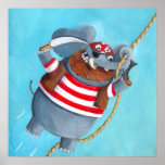 Elephant - The Best Pirate Animal Poster