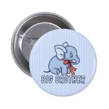 Elephant Toy Big Brother Buttons