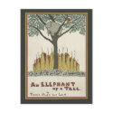 Elephant up a Tree postcards