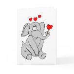 Elephant Valentine cards