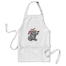 Elephant Valentine T-shirts and Gifts Aprons