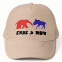 Elephant vs. Donkey Hat